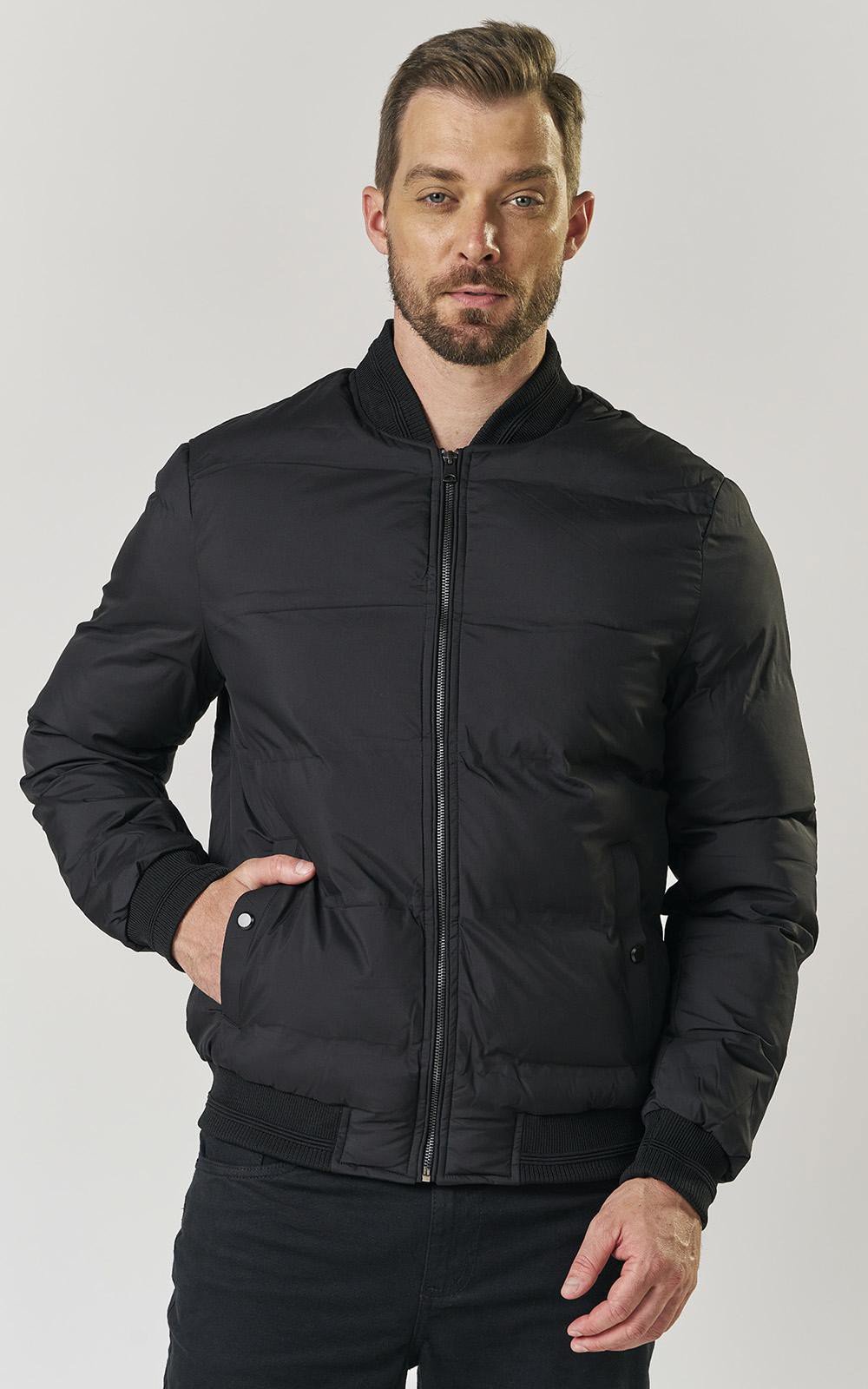 JAQUETA MASC. BOMBER NYLON